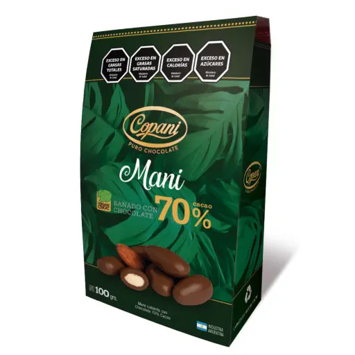 mani 70% cacao copani